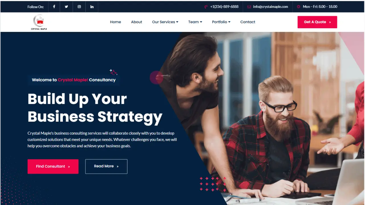 Consulter – Business Consulting HTML Template (Bootstrap 5)