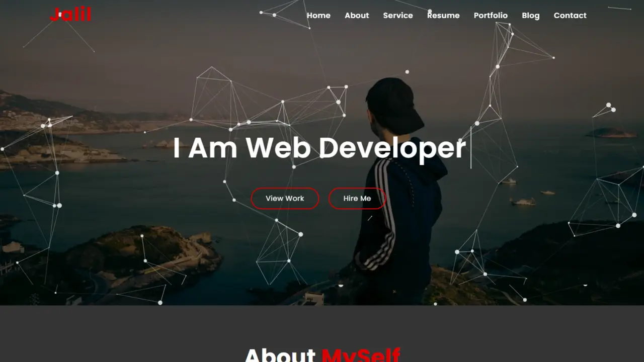 Jalil Personal Portfolio HTML5 Template